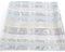 Light Gray Blue Green Snake Print Stripe Light Weight Polyester Crepe Fabric 1 Yard and 13 Inches  LWW00009